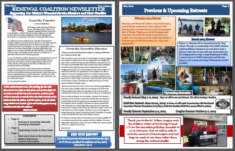 May 2014 Newsletter Picture